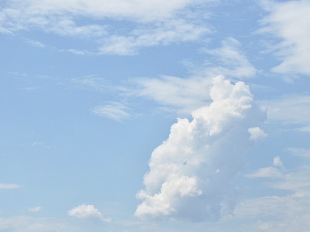 Nothing to be scared about - no storm is coming.